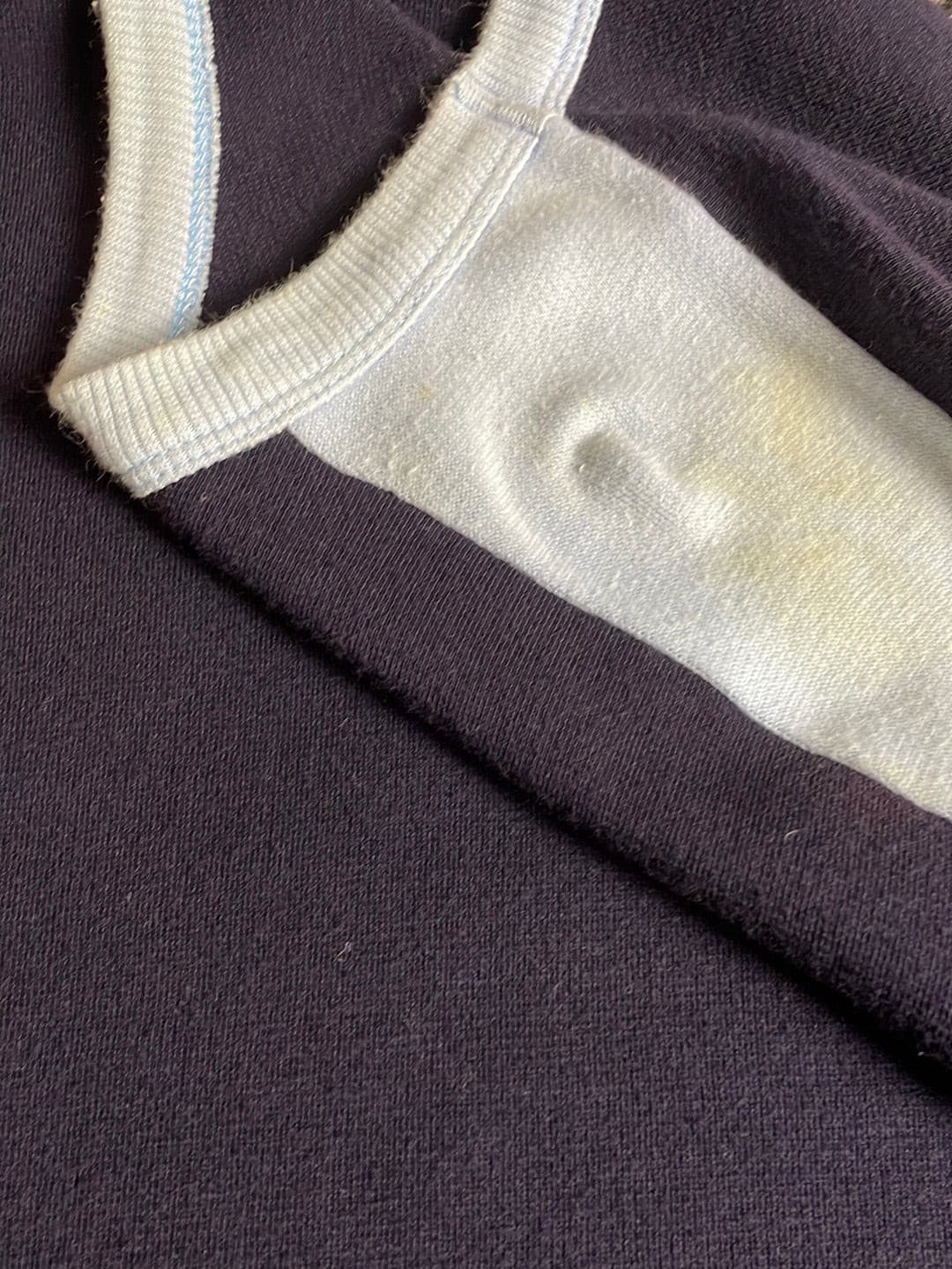 Vintage Puma Colorblock Sweatshirt Blue // X-Small - RHAGHOUSE VINTAGE