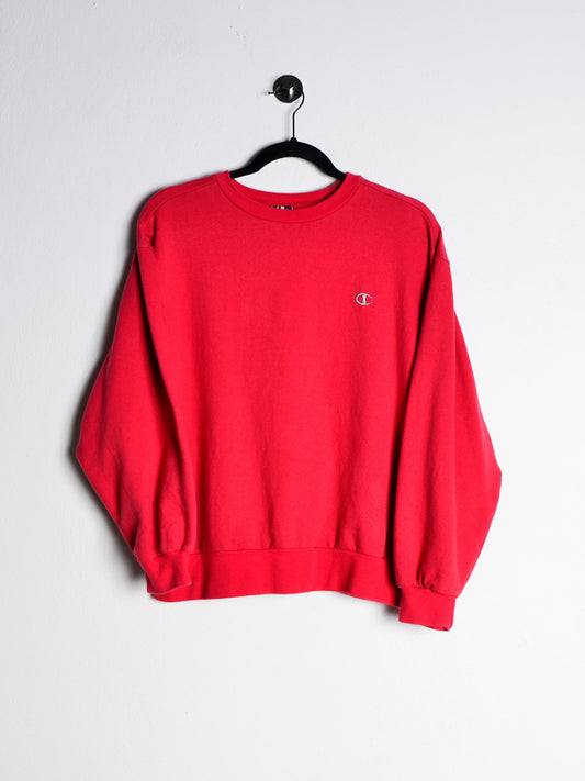 Vintage Champion Basic Sweatshirt Red // XXS - RHAGHOUSE VINTAGE