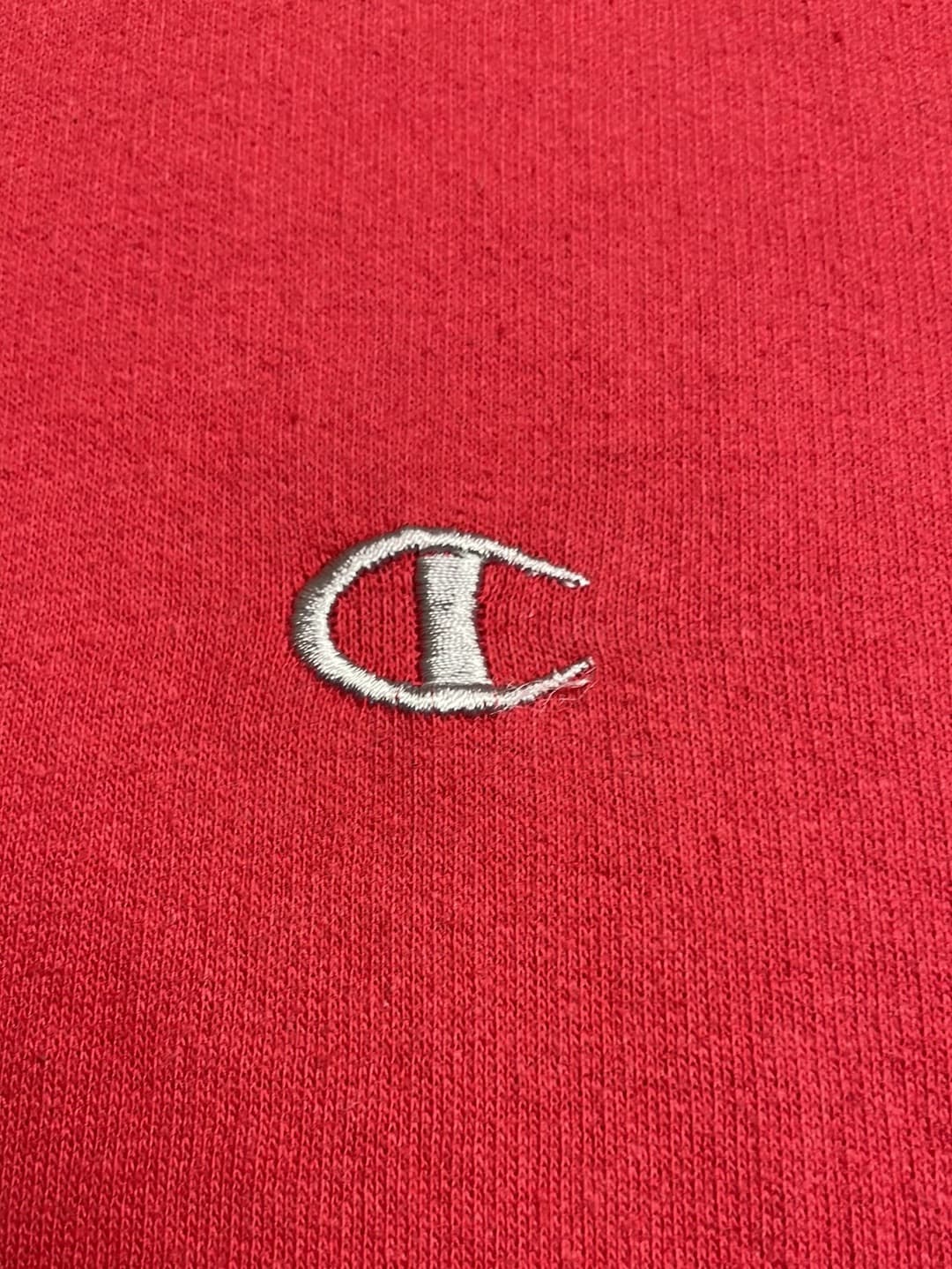 Vintage Champion Basic Sweatshirt Red // XXS - RHAGHOUSE VINTAGE