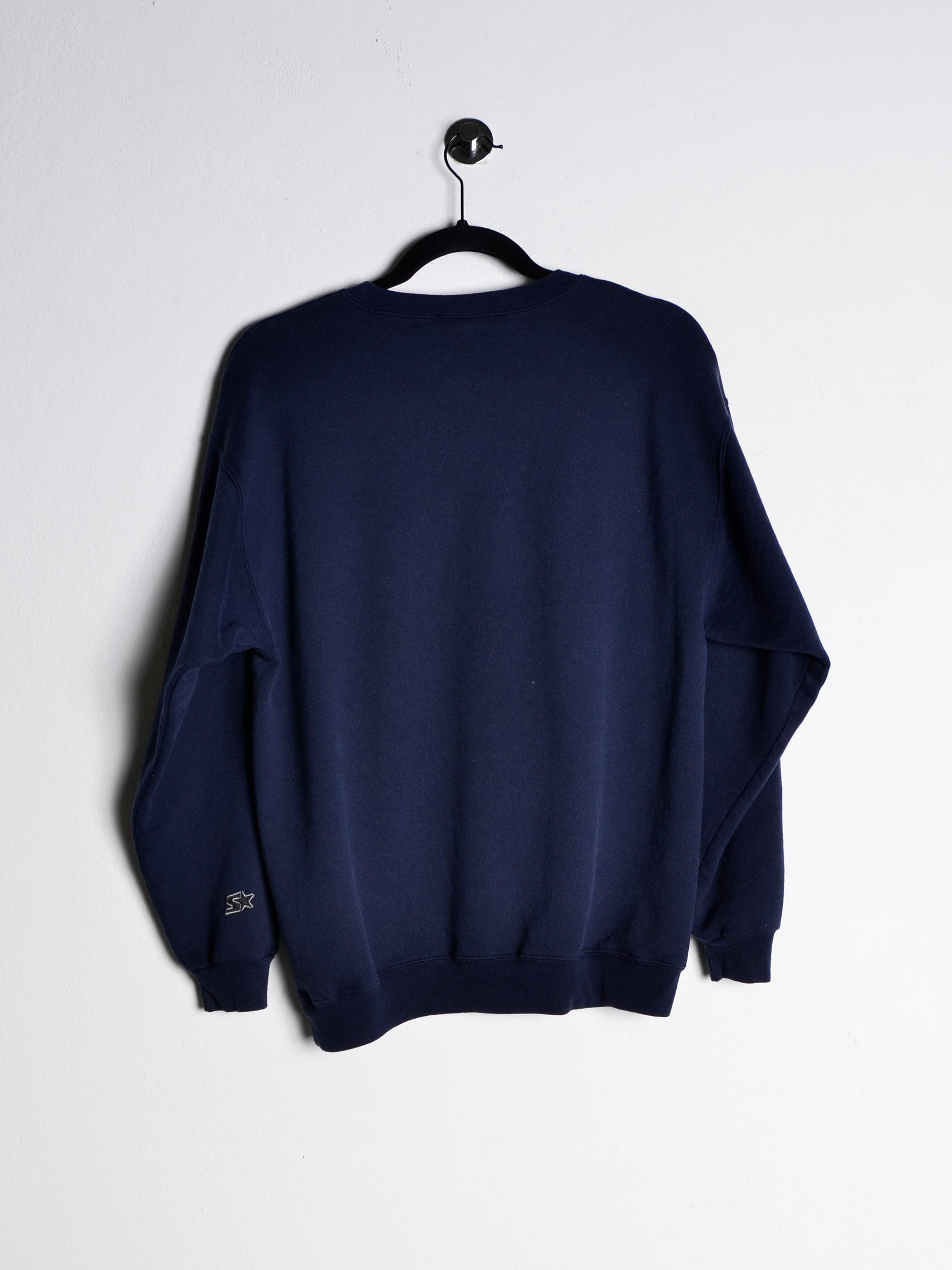 Vintage Starter Basic Sweatshirt Blue // XXS - RHAGHOUSE VINTAGE