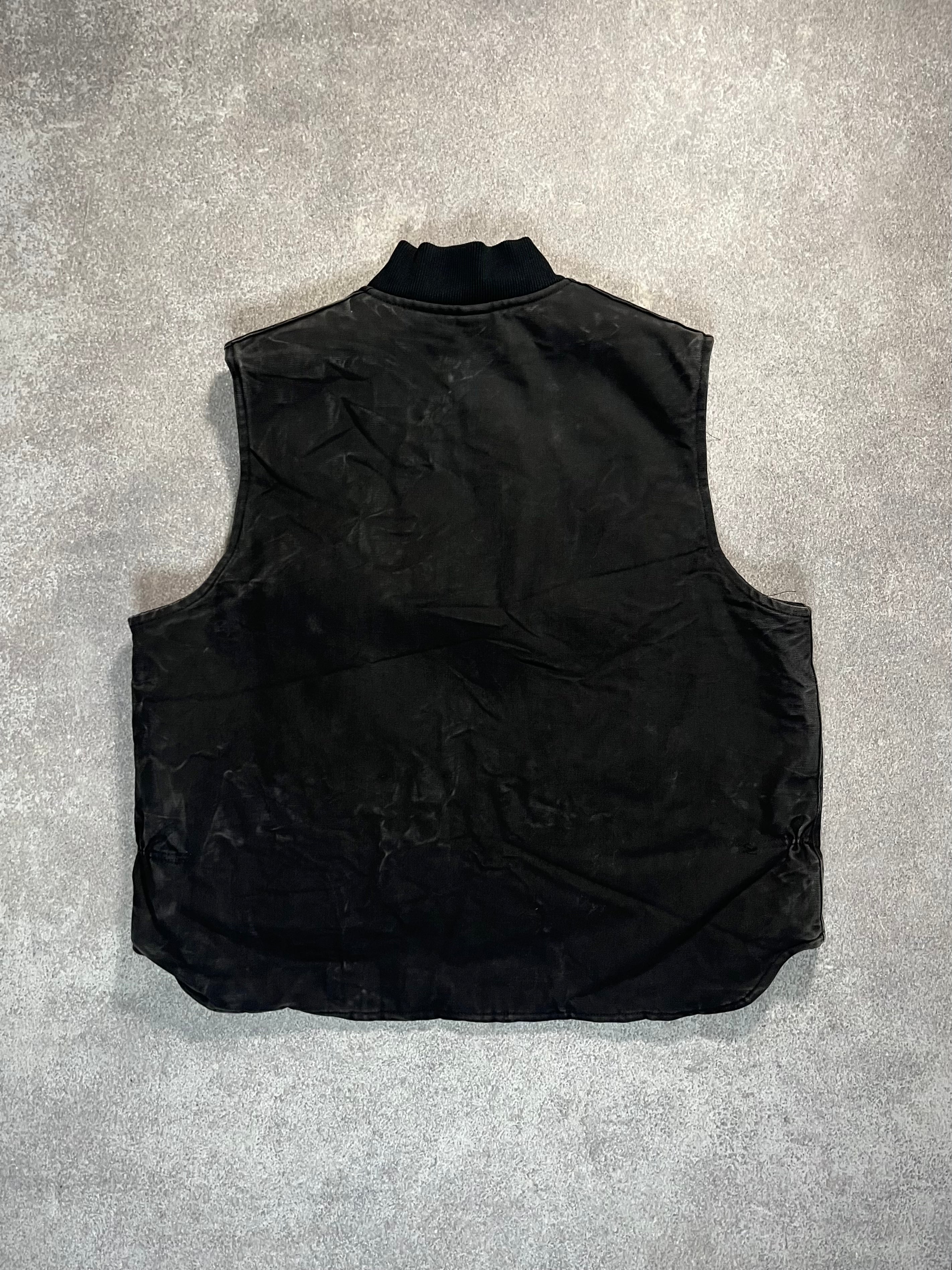 Carhartt Canvas Vest Black // Large - RHAGHOUSE VINTAGE