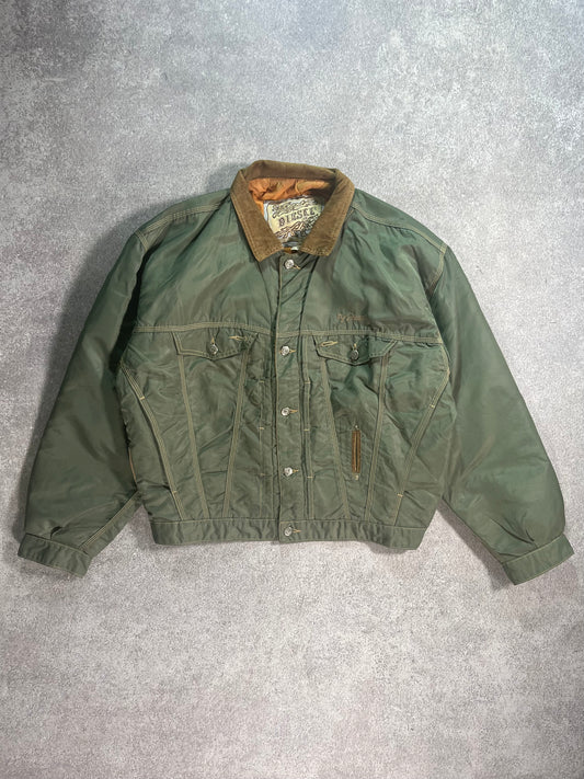 Vintage Diesel Jacket Green // Medium - RHAGHOUSE VINTAGE