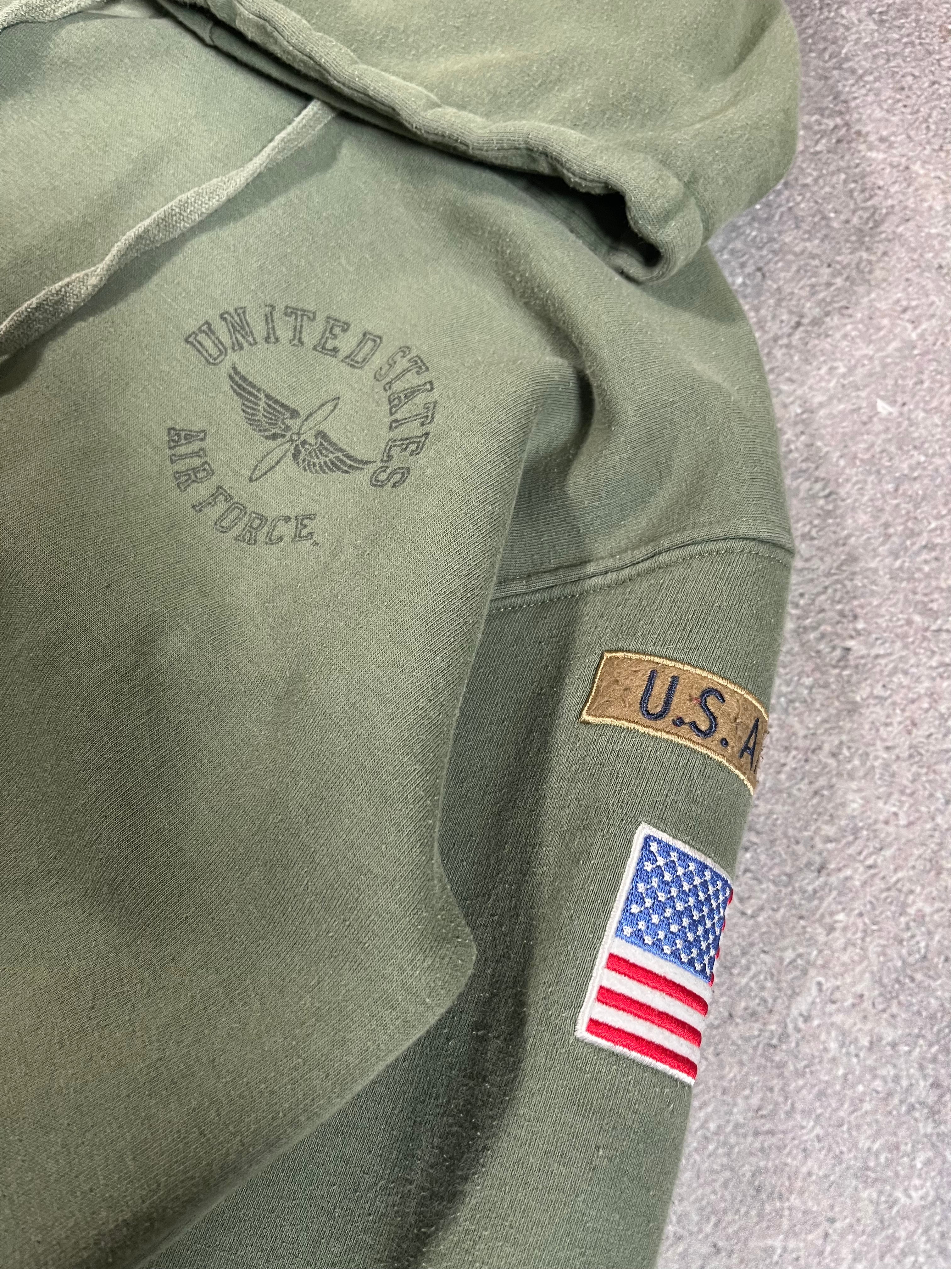 Green us cheap air force hoodie