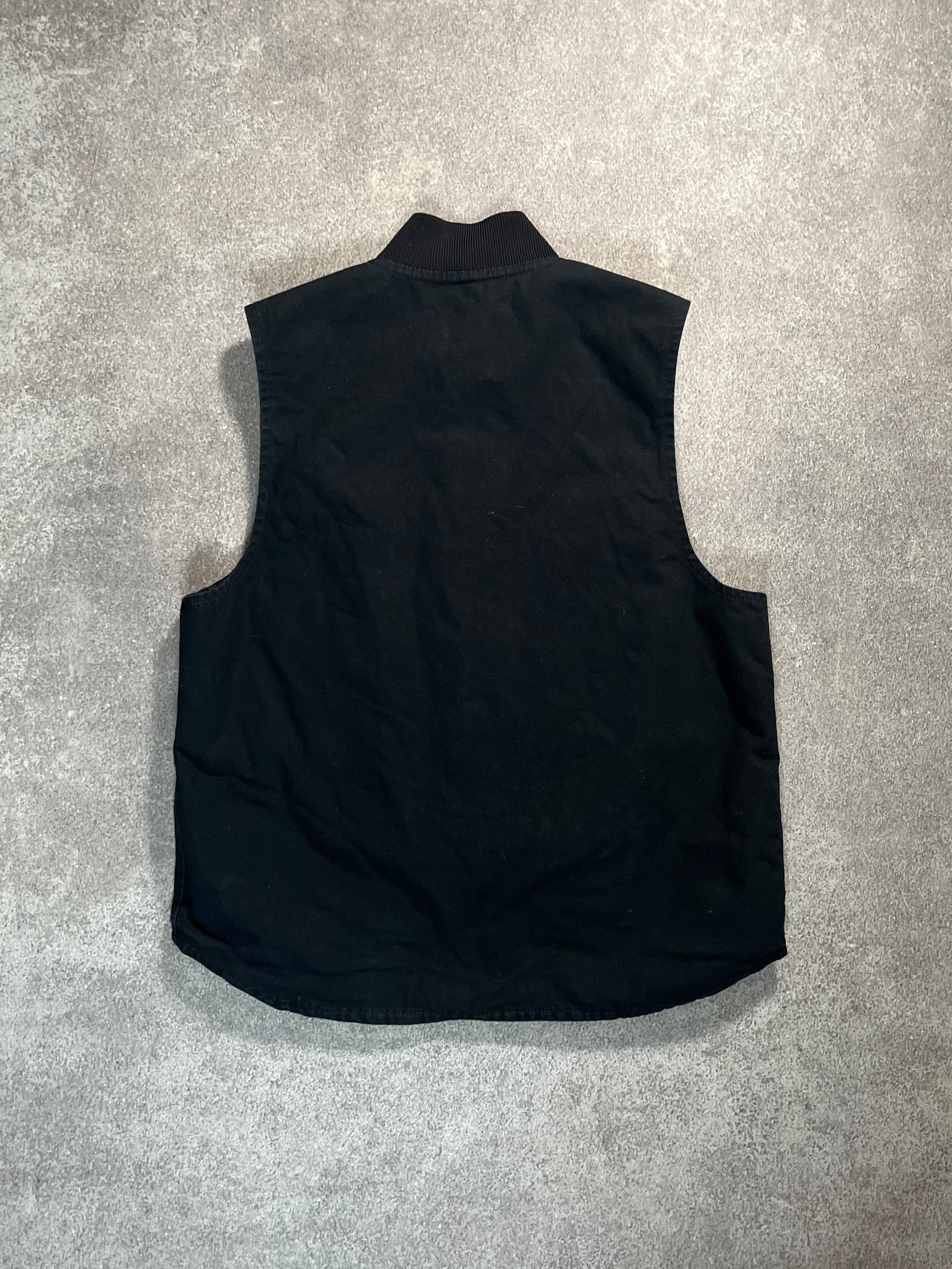 Carhartt Canvas Vest Black // Medium - RHAGHOUSE VINTAGE