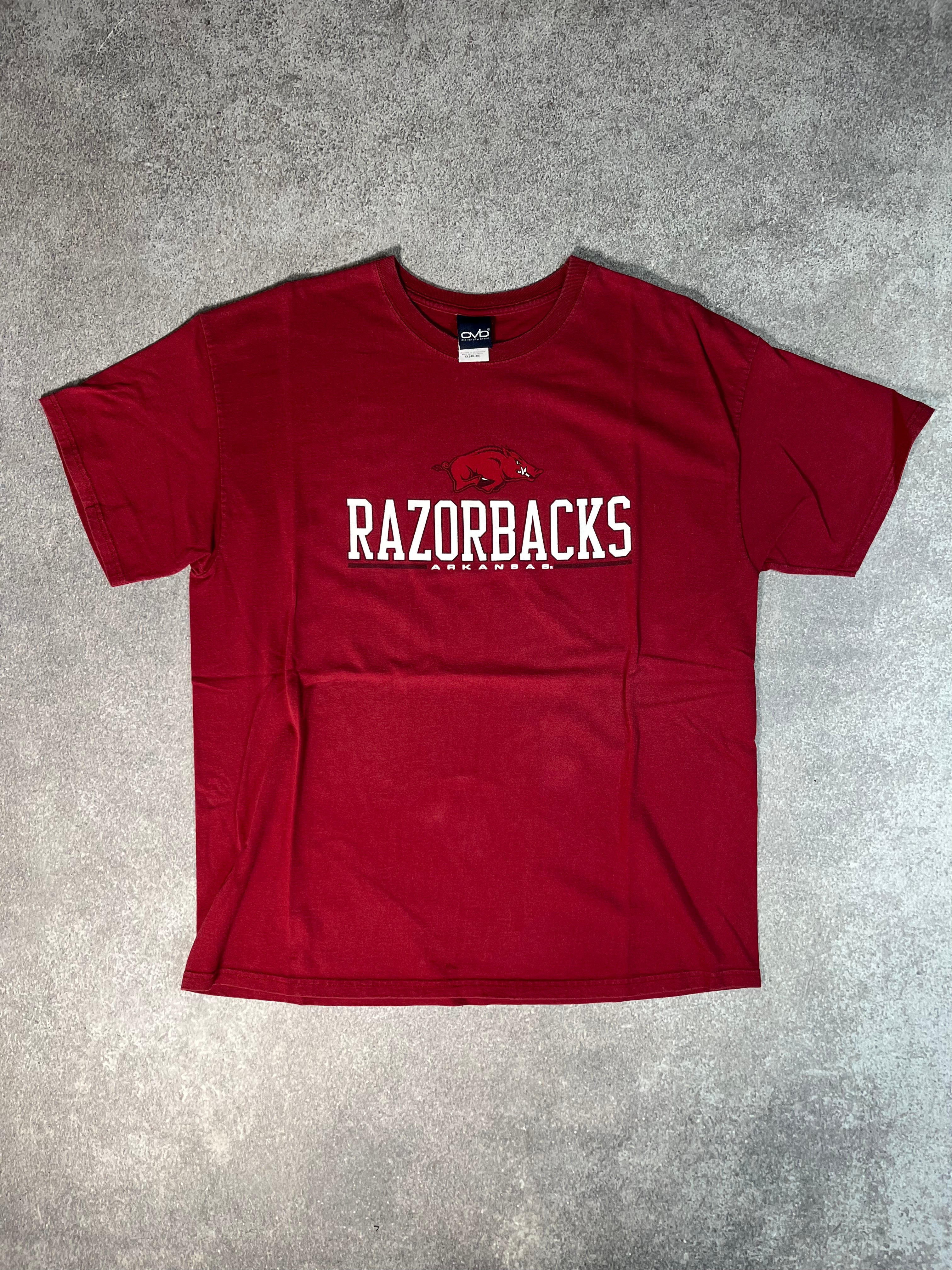 Razorbacks Arkansas Shirt Red // X-Large - RHAGHOUSE VINTAGE