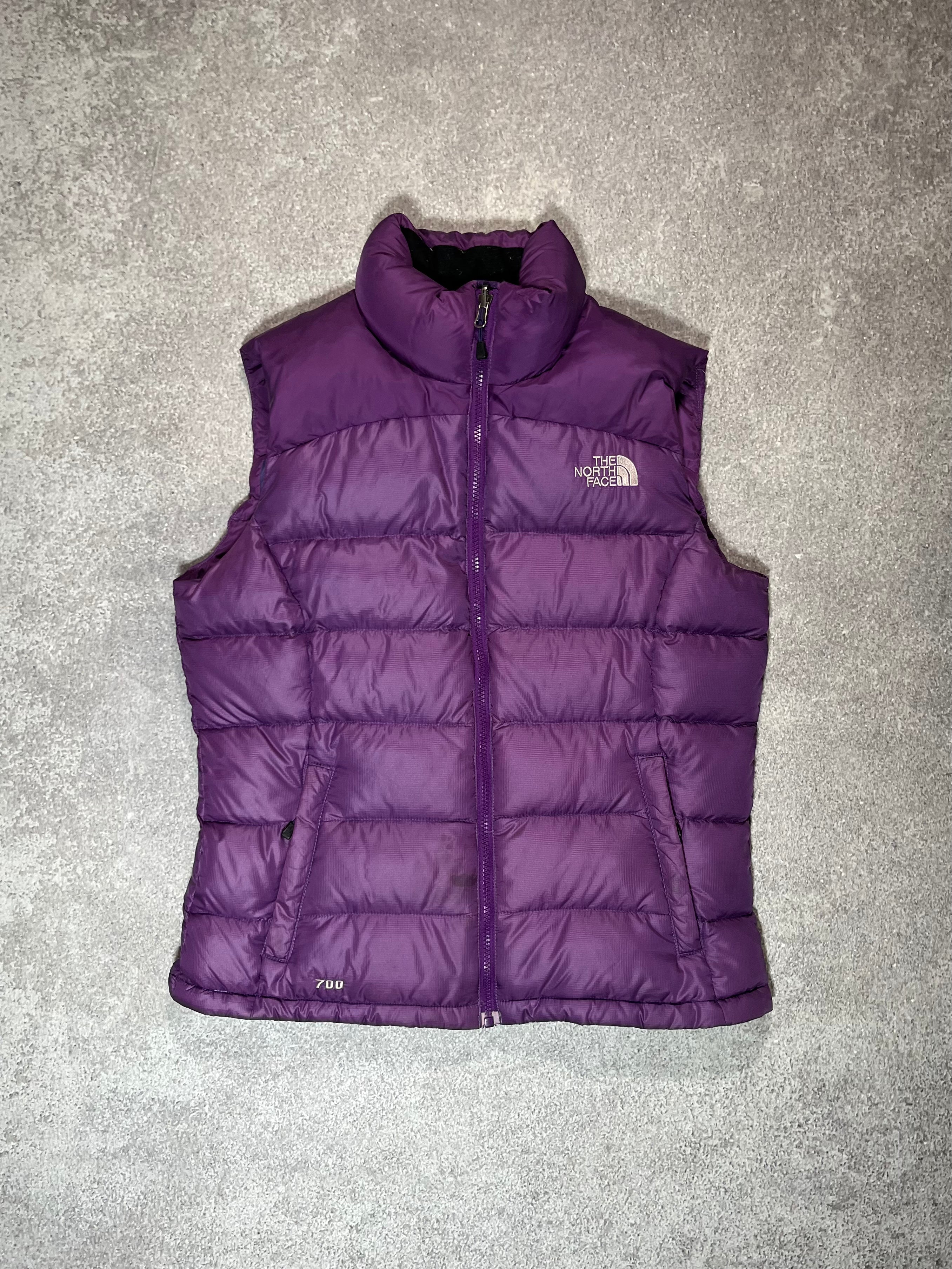 The North Face 700 Puffer Vest Purple // Small - RHAGHOUSE VINTAGE