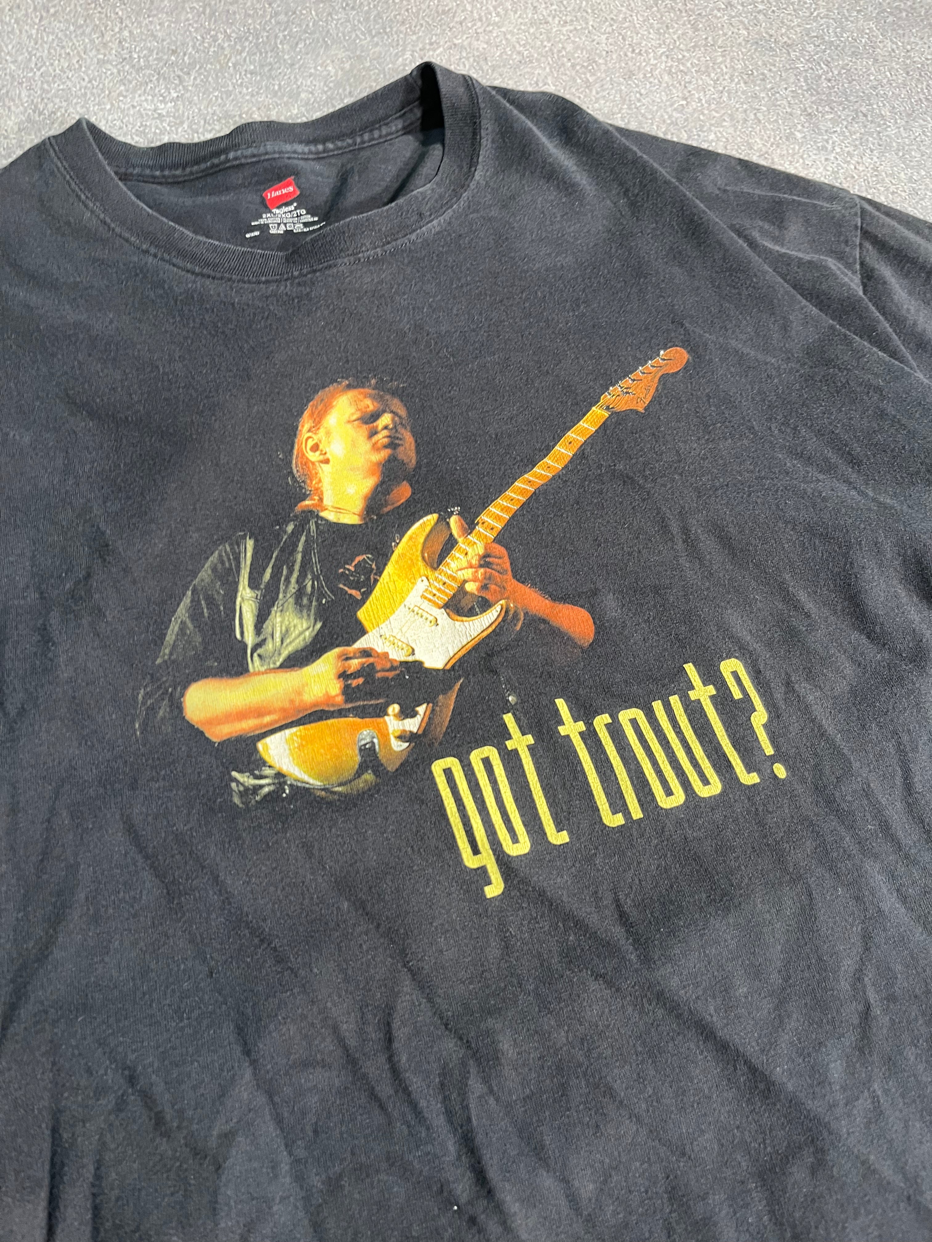 Vintage Walter Trout T Shirt Black // X-Large - RHAGHOUSE VINTAGE