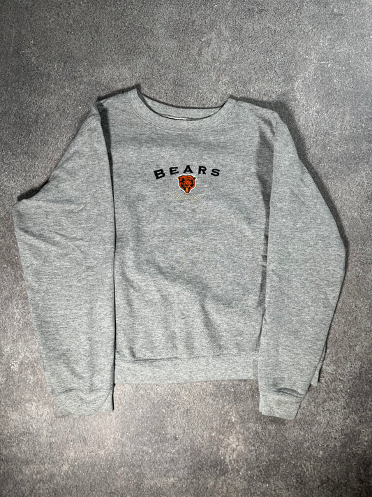 NFL Chicago Bears Logo Sweatshirt Grey // X-Small - RHAGHOUSE VINTAGE
