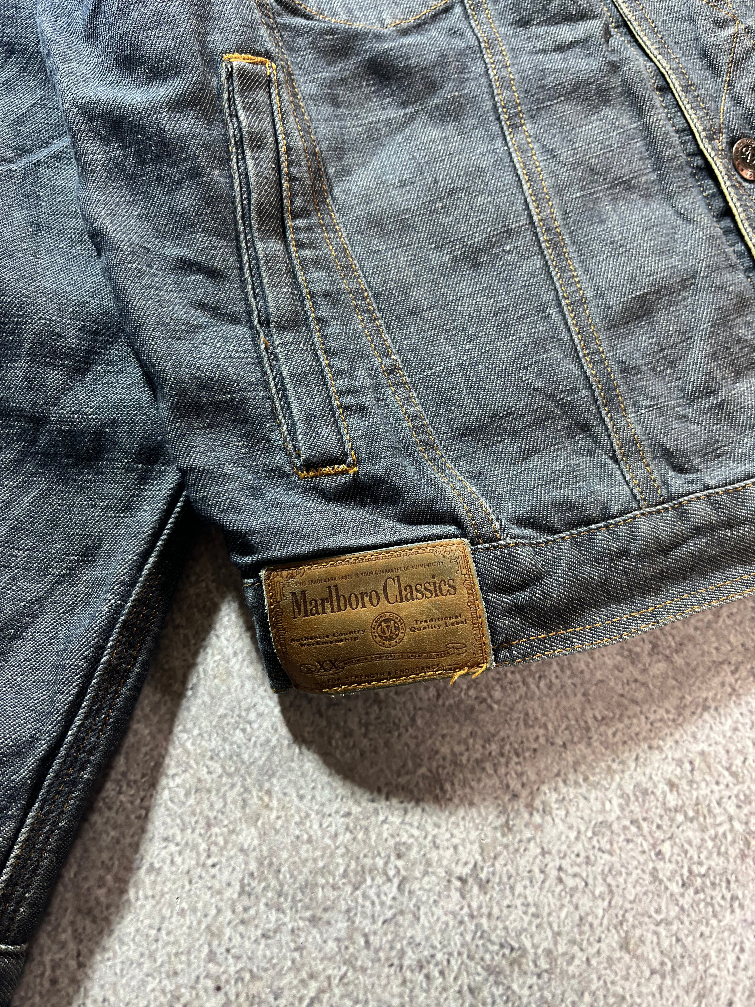Marlboro classics 2025 denim jacket