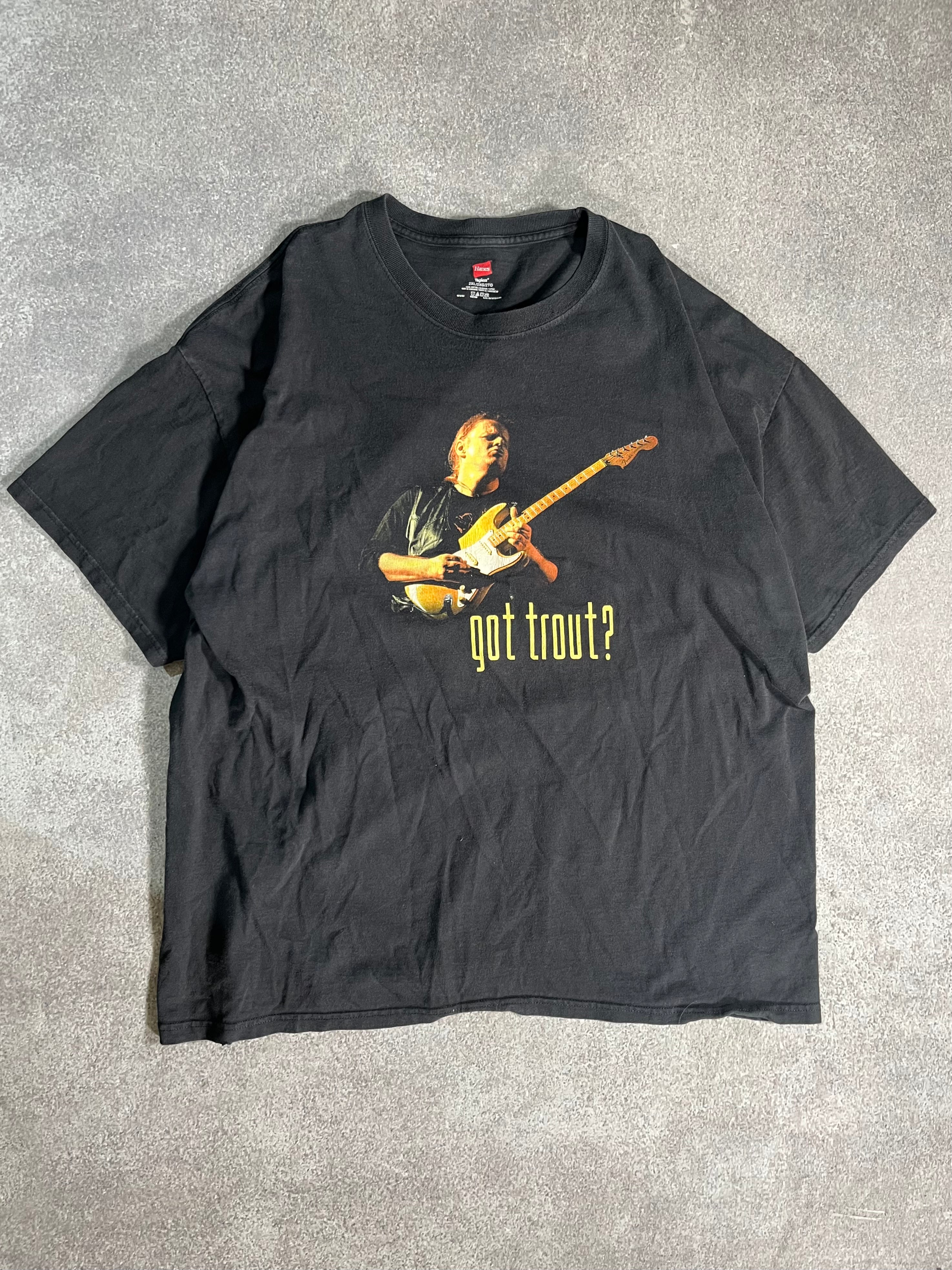 Vintage Walter Trout T Shirt Black // X-Large - RHAGHOUSE VINTAGE