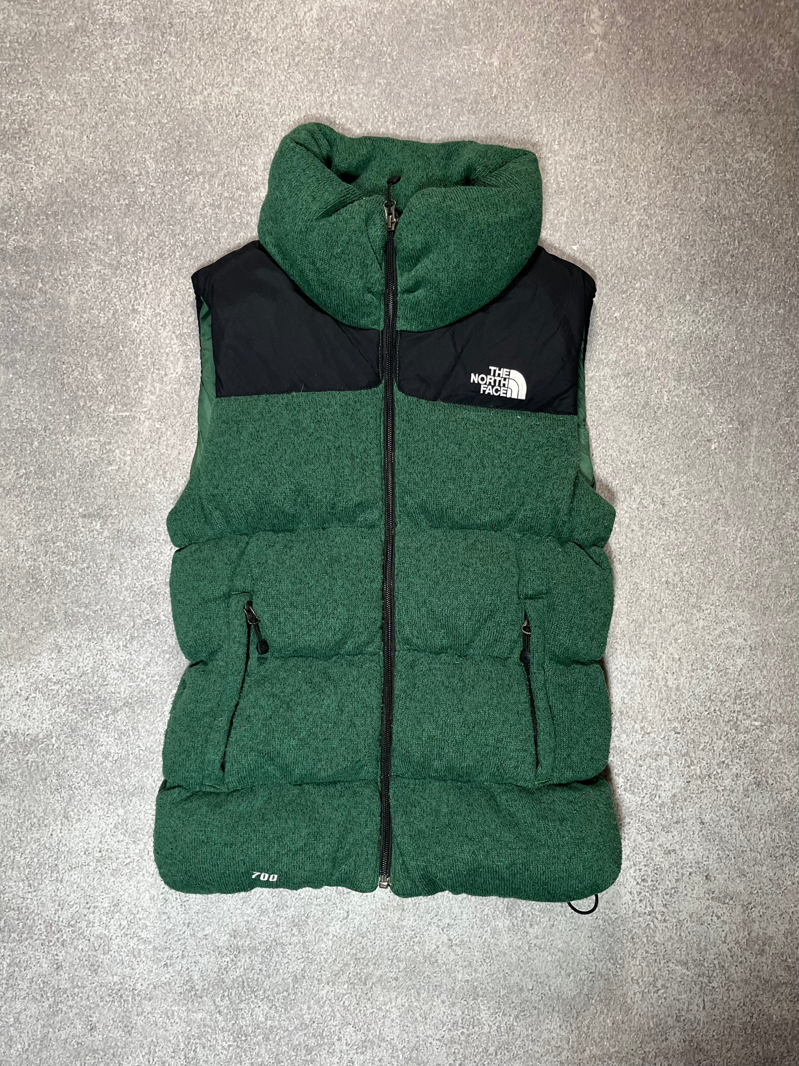 The North Face 700 Puffer Vest Green // Small - RHAGHOUSE VINTAGE
