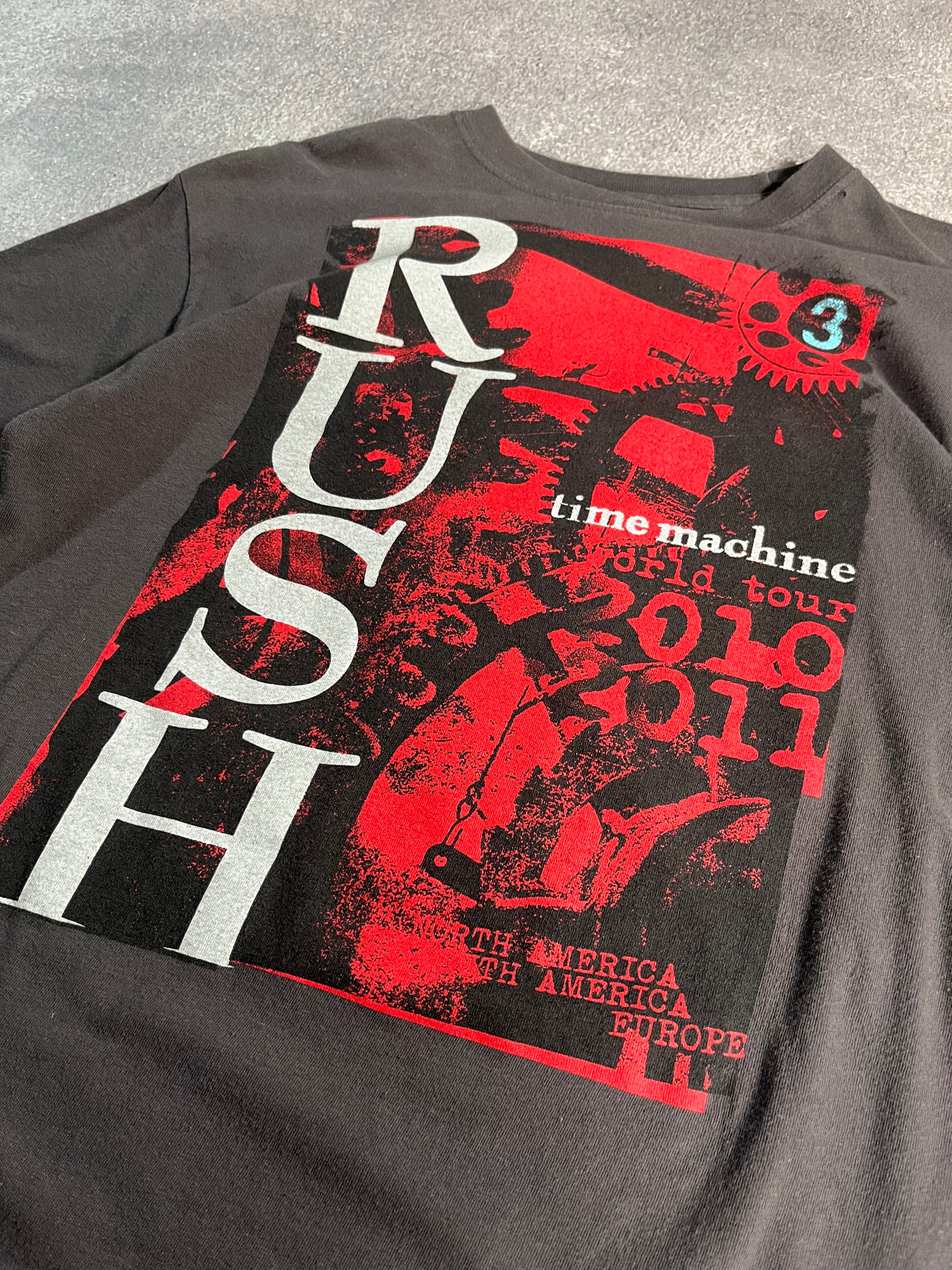 Vintage Rush T Shirt Grey // Small - RHAGHOUSE VINTAGE