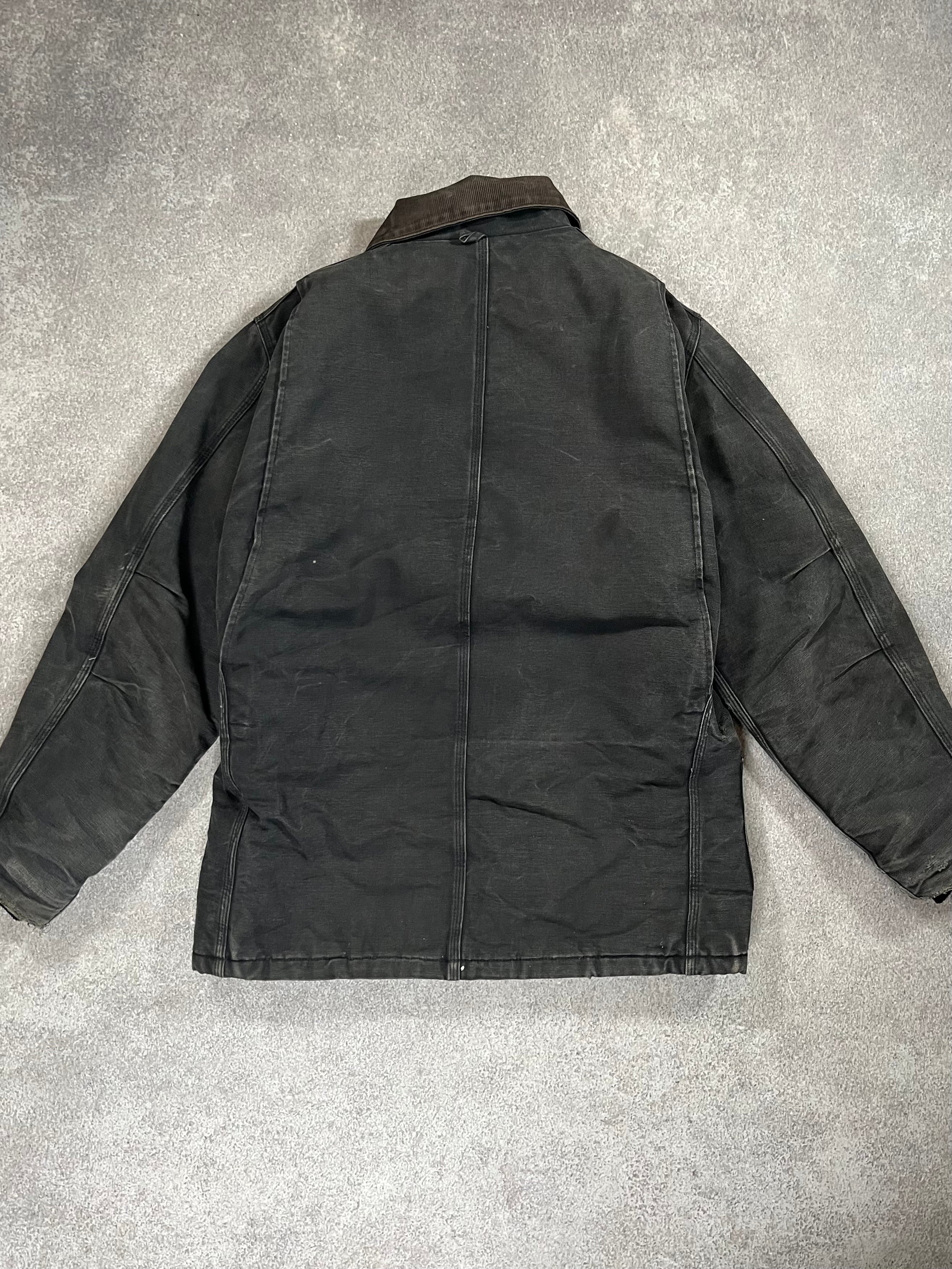 Carhartt Chore Coat Jacket Black // Small - RHAGHOUSE VINTAGE