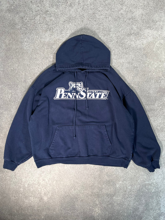 Vintage Penn State Hoodie Blue // Medium - RHAGHOUSE VINTAGE